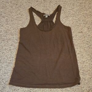 Brown Sleeveless Women's Top